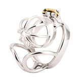 New Balls Chastity Cage with Balls Ring side | 3d-chastity