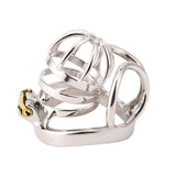 New Balls Chastity Cage with Balls Ring material finish close | 3d-chastity