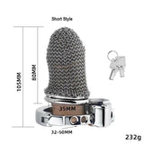 New BDSM Mesh Adjustable Male Chastity Cage wearing | 3d-chastity