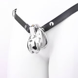 New Cobra Male Stainless Steel Chastity Cage main product | 3d-chastity