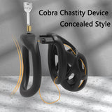 New Concealed Cobra Chastity Cage - 3d-chastity