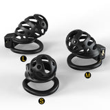 New Generation Armor CB Chastity Device material finish close | 3d-chastity