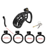 Black Mamba 4.0 Standard Chastity Cage - 3d-chastity
