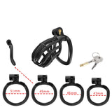 Black Mamba 4.0 Small Chastity Cage - 3d-chastity