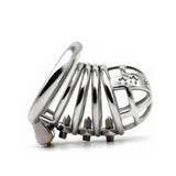 New Spiked Chastity Cage material finish close | 3d-chastity