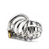 New Spiked Chastity Cage wearing | 3d-chastity