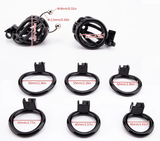 New Traction Chastity Cage lock and ring | 3d-chastity