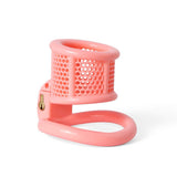 3D Honeycomb Printed Chastity Device lock and ring | 3d-chastity