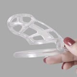 Ice Vision Design Clear Cobra Chastity Cage - 3d-chastity