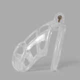 Ice Vision Design Clear Cobra Chastity Cage - 3d-chastity