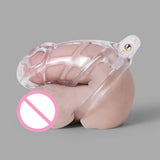 Ice Vision Design Clear Cobra Chastity Cage - 3d-chastity
