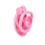 One-click Pink Pussy Chastity Cage rear | 3d-chastity