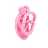 One-click Pink Pussy Chastity Cage full kit | 3d-chastity