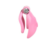 One-click Pink Pussy Chastity Cage material finish close | 3d-chastity