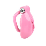 One-click Pink Pussy Chastity Cage main product | 3d-chastity