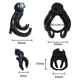 One-Eyed Octopus Chastity Cage full kit | 3d-chastity