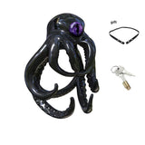 One-Eyed Octopus Chastity Cage size and shape | 3d-chastity