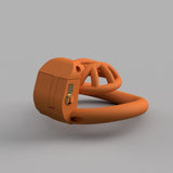 Orange Cherry Keeper Micro Cage Chastity Cage full kit | 3d-chastity