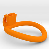 Orange Cherry Keeper Micro Cage Chastity Cage lock and ring | 3d-chastity