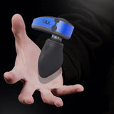 PearFlower 2 Electric Shock Vibration Dilation Anal Plug Lock Chastity Cage front | 3d-chastity