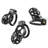 Pebble Breathable Chastity Cage wearing | 3d-chastity