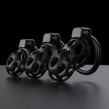Pebble Breathable Chastity Cage size and shape | 3d-chastity