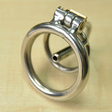 Steel Urethral Chastity Cage 1.97 Inch Long side | 3d-chastity