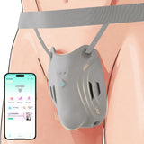 Penis Enlargement App Control Chastity Belt material finish close | 3d-chastity