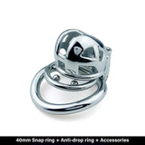 Permanent Micro Cobra Chastity Cage rear | 3d-chastity