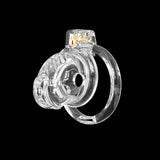 Personality Elastic Male Chastity Cage front | 3d-chastity