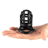 Pig Cage Portable Male Chastity Device material finish close | 3d-chastity