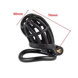 Pig Cage Portable Male Chastity Device front | 3d-chastity