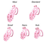 Pink Cobra Nano Chastity Kit With Urethral - 3d-chastity