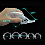 Firm Plastic Chastity Cage 3.54 Inch CB6000 side | 3d-chastity