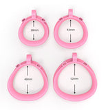 Pink Sung Cobra 6.0 Chastity Cage - 3d-chastity
