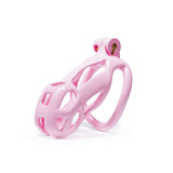 Pink Mamba Chastity Cage Kit 1.77 to 4.13 Inch Long size and shape | 3d-chastity