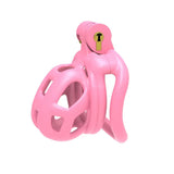 Pink Cobra 2.0 Chastity Device Kit side | 3d-chastity