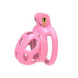 Pink Cobra 1.0 Chastity Device Kit wearing | 3d-chastity