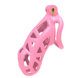 Pink Cobra 2.0 Chastity Device Kit size and shape | 3d-chastity