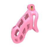 Pink Cobra 2.0 Chastity Device Kit wearing | 3d-chastity