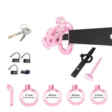 Cobra Chastity Cage with Belt and Urethal rear | 3d-chastity