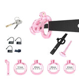 Mamba Chastity Cage with Belt and Urethal rear | 3d-chastity