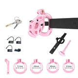 Cobra Chastity Set with Belt rear | 3d-chastity