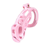 Pink Cobra Chastity Maxi Kit With Belt And Urethral - 3d-chastity