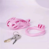 Small Pink Cobra Male Chastity Cage