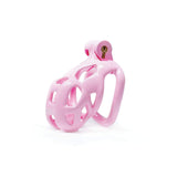 Nano Pink Cobra Male Chastity Cage - 3d-chastity