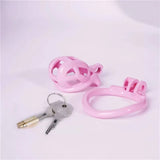 Nub Pink Cobra Male Chastity Cage - 3d-chastity