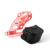 Pink Electric Shock Mamba Chastity Cage - 3d-chastity