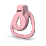JEUSN Pink Flat Chastity Cage main product | 3d-chastity
