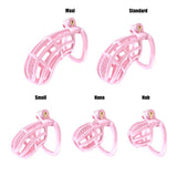 Pink Mamba 4.0 Maxi Chastity Cage - 3d-chastity